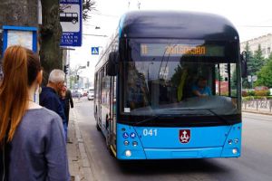 У Вінниці на маршрут вийшов тролейбус власного виробництва